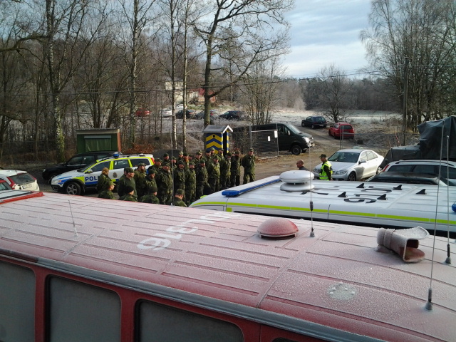 Eftersök avblåses