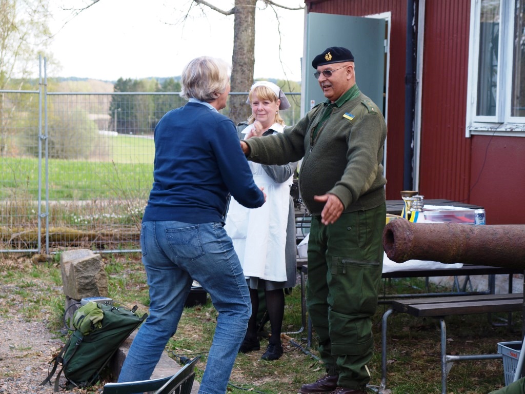 Denna gång fick även Kåsans General Per Helgesson kramas