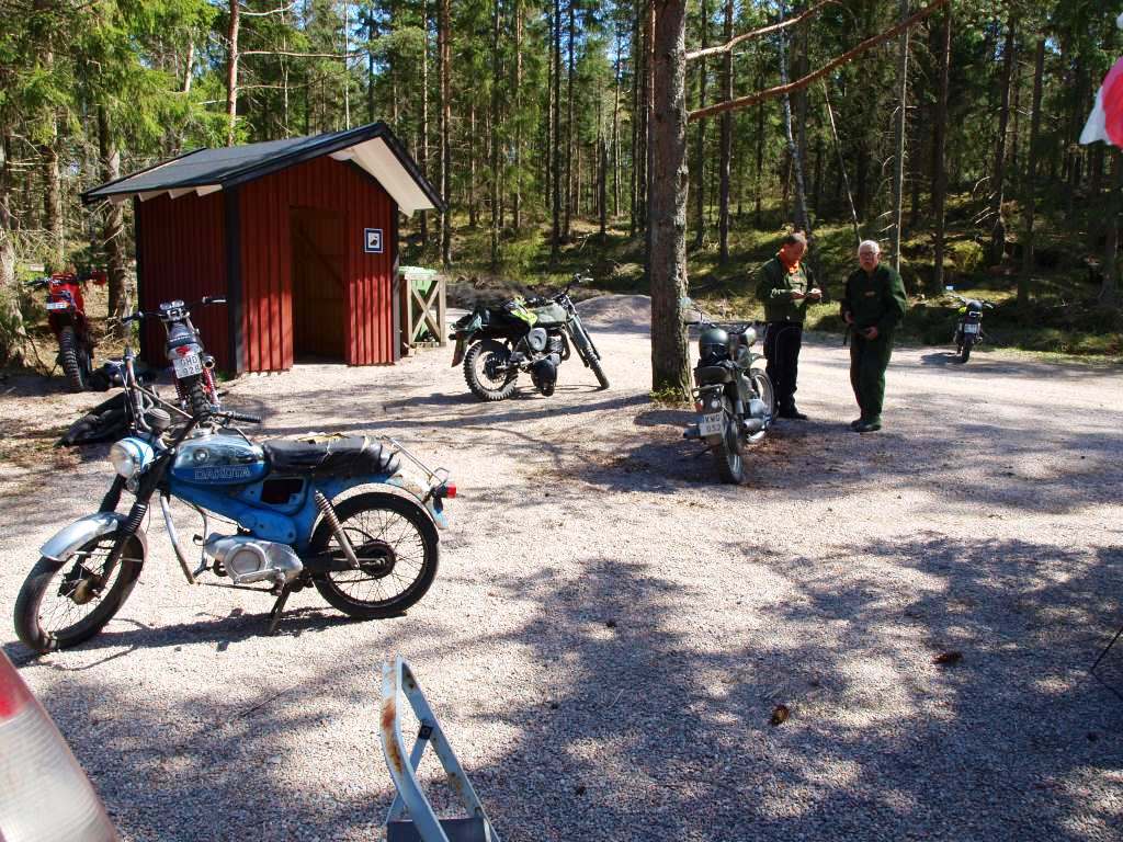 Moped på besök.